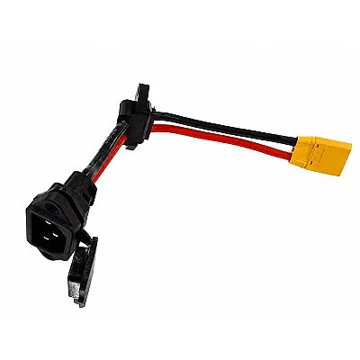 C14 3 Pin AC Power Soket 90 Derece Dönüştürücü Kablo