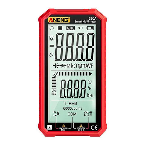 620A Dijital Multimetre - Kırmızı