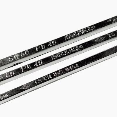 Soldex Çubuk Lehim (Pota Lehimi ) - Sn60 Cu40 (60/40) | 600200 - 1kg