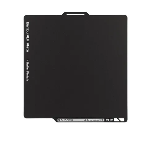 Bambu Lab Orijinal PLA Satin Plate FAP005 - A1 / P1 / X1 Uyumlu 256x256mm