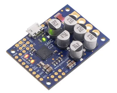 Pololu G2 18v25 HP Tek Kanal Basit Motor Kontrol Kartı, PL-1366 (Lehimsiz)