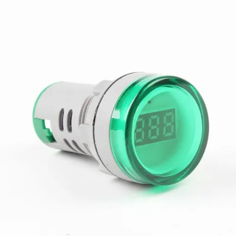 AD16-22DSV 20-500v Ac Voltmetre Yeşil