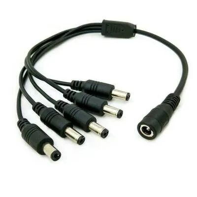 5 Başlı DC Adaptör Çoklayıcı Kablo