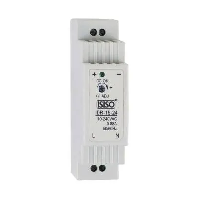 IHDR-15-12 - 15W 12VDC 1.3A Raya Montajlı Güç Kaynağı