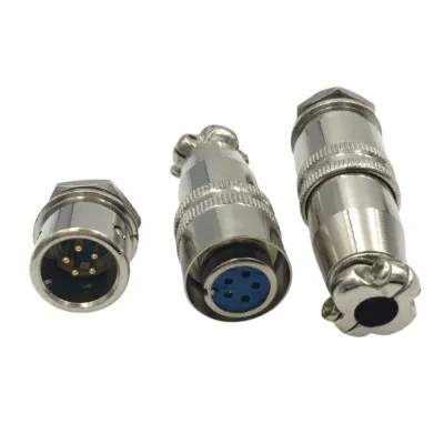 XS10 5 Pin 10mm Su Geçirmez Konnektör Takımı