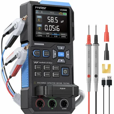 FNIRSI LC1020E Yüksek Hassasiyetli El Tipi LCR Metre