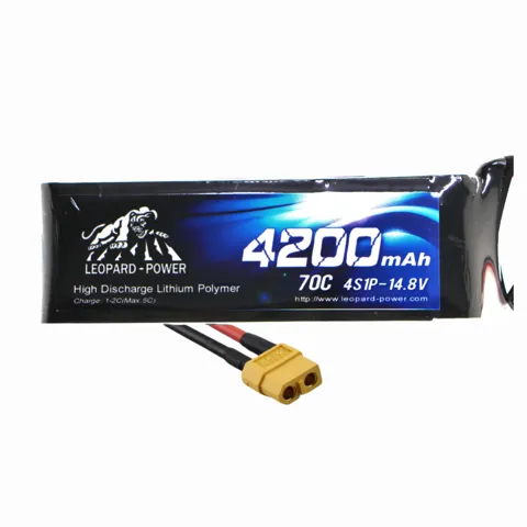4s 4200mah 70C Lipo Batarya 14.8V Pil