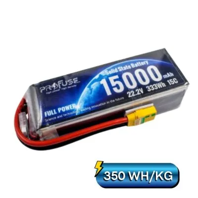 22,2V 6S 15000mAh 15C Solid State Lipo Batarya