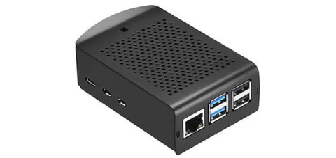 Raspberry Pi 5 Alüminyum Muhafaza Kutusu - Fansız
