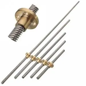 3D Yazıcı Vidalı Mil Somun 500mm - 50 cm - t8 8mm