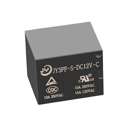 12V 10A Tek Kontak 5 Pinli JY3FF-S-DC12V-C Röle