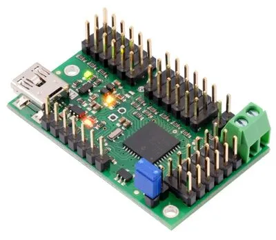 Pololu Mini Maestro 18 Kanallı USB Servo Kontrol Kartı (Montajlı) PL-1354