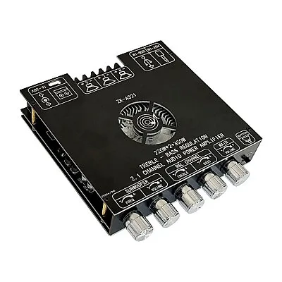 ZK-AS21 2x220W + 350W 2.1 Kanal Bluetooth Amfi Modülü