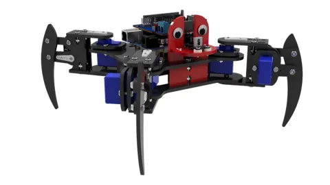 REX Discovery Serisi Quadruped (4 Bacaklı) Örümcek Robot - Elektroniksiz
