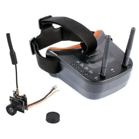5.8 Ghz FPV Drone Gözlük ve Kamerası