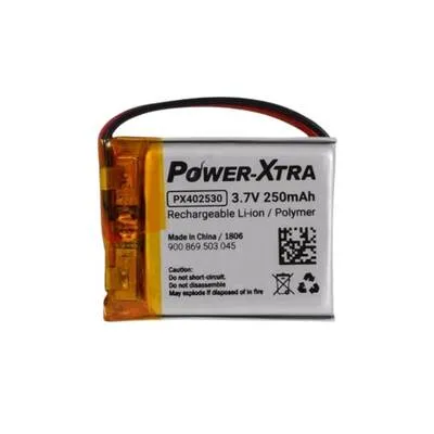 Power-Xtra PX402530 - 3.7V 250 mAh Li-Polymer Pil - Devreli