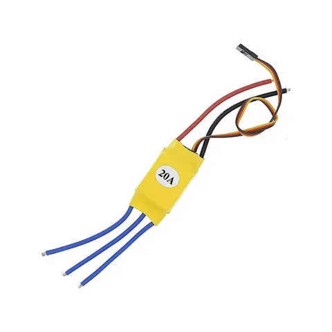20A ESC Fırçasız Motor Hız Kontrol Sürücüsü