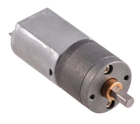 56:1 6V 250 Rpm 20mm Metal Redüktörlü Motor -  56:1 Metal Gearmotor 20Dx42L mm