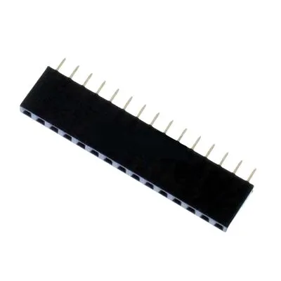 1x17 Pin 180 Derece 2.54mm Dişi Header