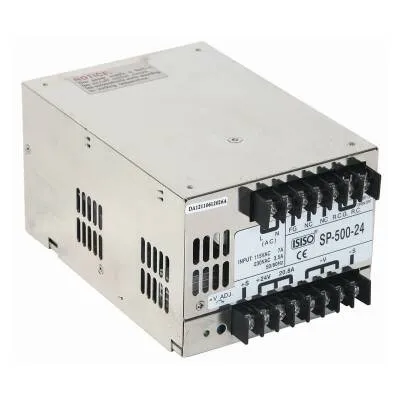 ISP-500-12 - 500W 12VDC 40.0A Ray Montajlı Kapalı Tip Güç Kaynağı