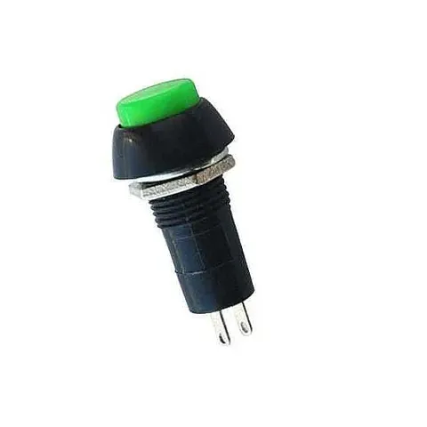 IC191 Plastik Basmalı Buton PBS-11B Anlık Yeşil