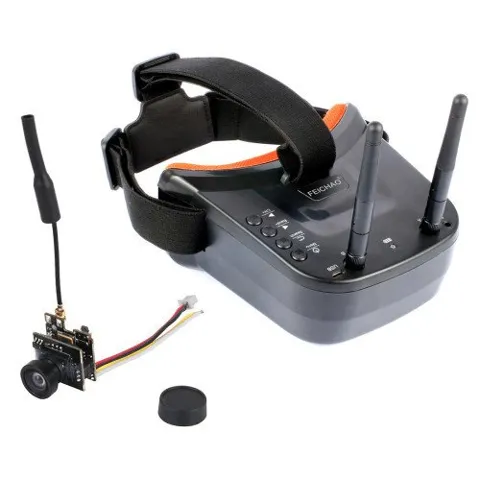 5.8 Ghz FPV Drone Gözlük ve Kamerası