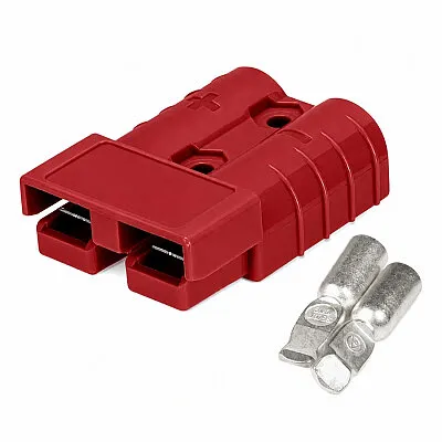 80A 600V Anderson Power Akü Soketi - Kırmızı