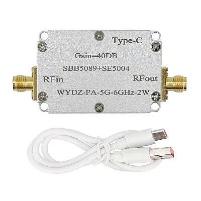 WYDZ-PA-5G-6GHz-2W SBB5089+SE5004 40DB RF Amplifikatör Modülü