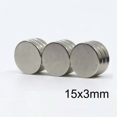 15X3mm Neodyum Güçlü Mıknatıs - Neodim Magnet