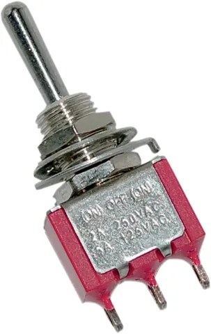 Mini Toggle Anahtar MTS-212 DPDT OFF-Anlık 6P (A Kalite)