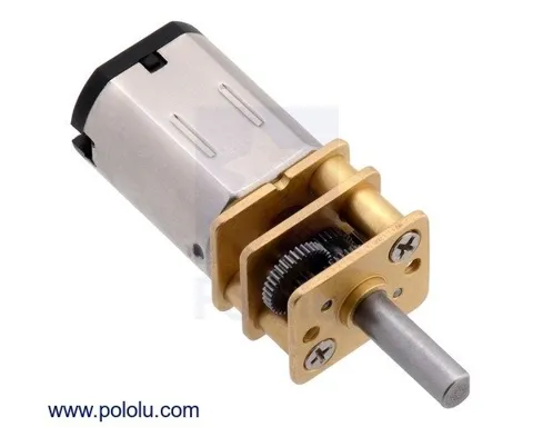 50:1  625 Rpm  Karbon Fırçalı Mikro Redüktörlü Motor  - 50:1 Micro Metal Gearmotor HPCB 6V pl-3063