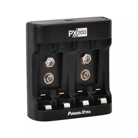 Power-Xtra PX200 - Ni-Mh-Ni-Cd AA-AAA-9V Şarj Cihazı