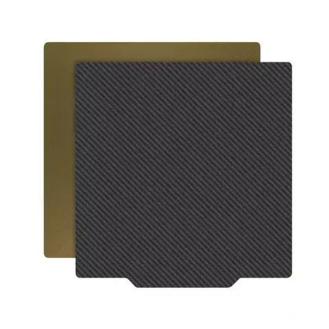 Çift Taraflı Karbon Fiber-PEI Yay Çeliği - 310x310mm