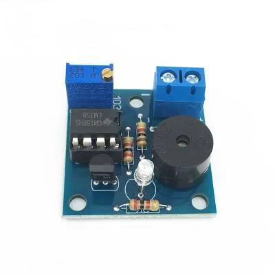 DC 12V LM358 Aşırı Deşarj Modülü - Buzzer Uyarılı