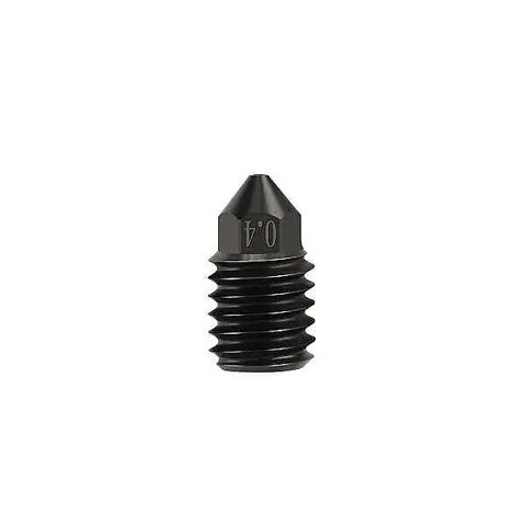 Bambu Lab X1/P1P Uyumlu Yükseltilmiş Hotend için Sertleştirilmiş Çelik Nozzle (0.4 mm)