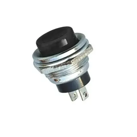 IC-180 Buton 16mm - Siyah