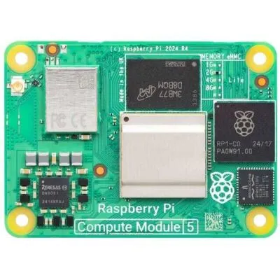 Raspberry Pi Compute Module Lite CM5 8GB RAM - eMMC Flash YOK, WiFi Modül HARİÇ