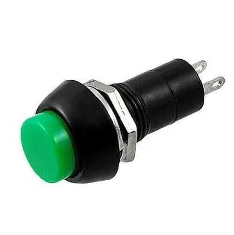 IC191 Plastik Basmalı Buton PBS-11A Kalıcı Yeşil