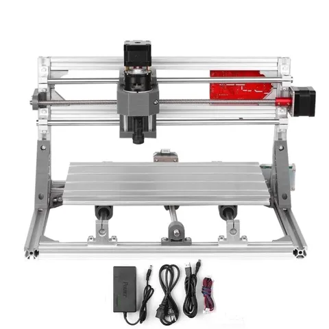 CNC3018 DIY Mini Masaüstü CNC İşleme Makinesi - (Resim Ağaç İşleme Oyma Makinesi GRBL Kontrol - EU Plug) - Lazersiz