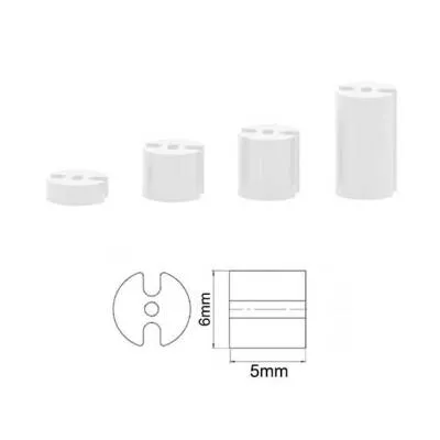 6x5mm 3 Pin Led Distans (Standoff) - Beyaz