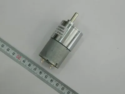 12V 90Rpm 37mm Redüktörlü DC Motor - KGB37