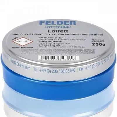 Felder Lötfett Lehim Pastası 250gr