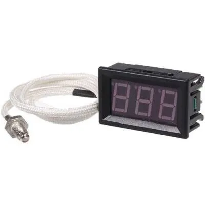 XH-B310 12V K tipi M6 Termokupl Dijital Termometre - Yeşil