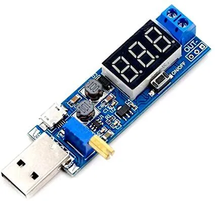 DC-DC USB Boost Güç Regülatör Modülü 3.3V 5V - 9V 12V 24V Masaüstü Güç Modülü