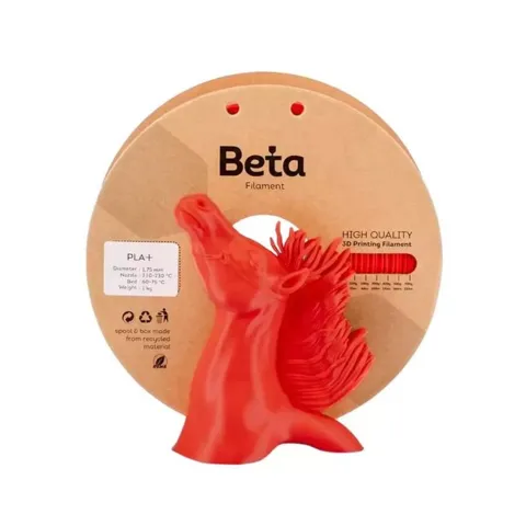 Beta PLA Plus Filament Ateş Kırmızı 1.75mm 1000gr