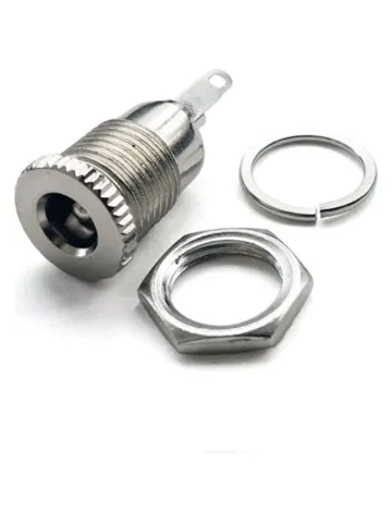 DC Barrel Jack Güç Konektörü Dişi 5.5x2.1mm