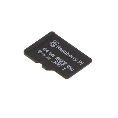 Raspberry Pi Hafıza Kartı SD Kart - 64GB, Class 10