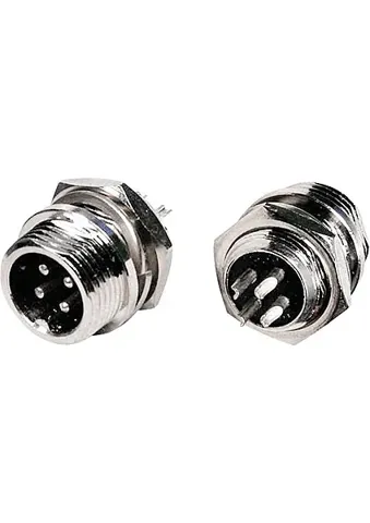 12mm GX12 Havacılık Konnektörü Fiş ve Soket Set 4 Pin