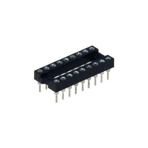 18 Pin PRC Soket, IC254V-12-18-0743 - DIP-18