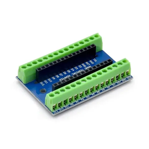 Arduino için Nano Klemens Shield - Mavi